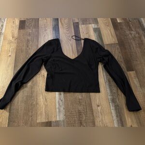 lululemon athletica Black Long Sleeve Top